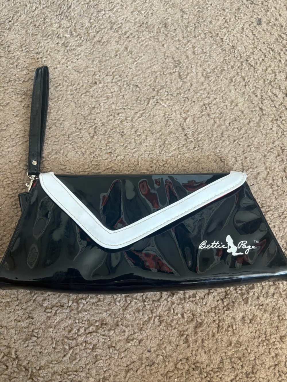 Sourpuss Bettie Page Clutch/ Wristlet
